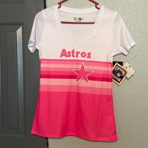 cooperstown collection womens astro shirt dri-fit material